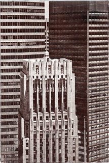 photogravure by A.E. Graves of the Shell Building, San Francisco, CA