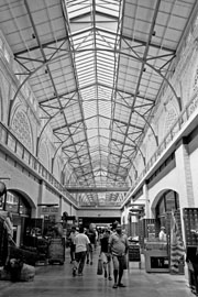 interior photo of SF Ferry Building, 2004