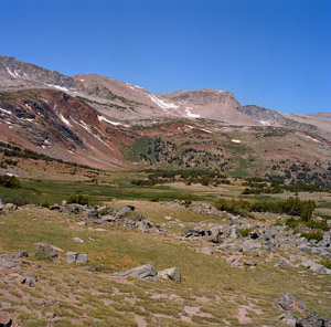 landscape near Parker Pass, Yosemite Wilderness