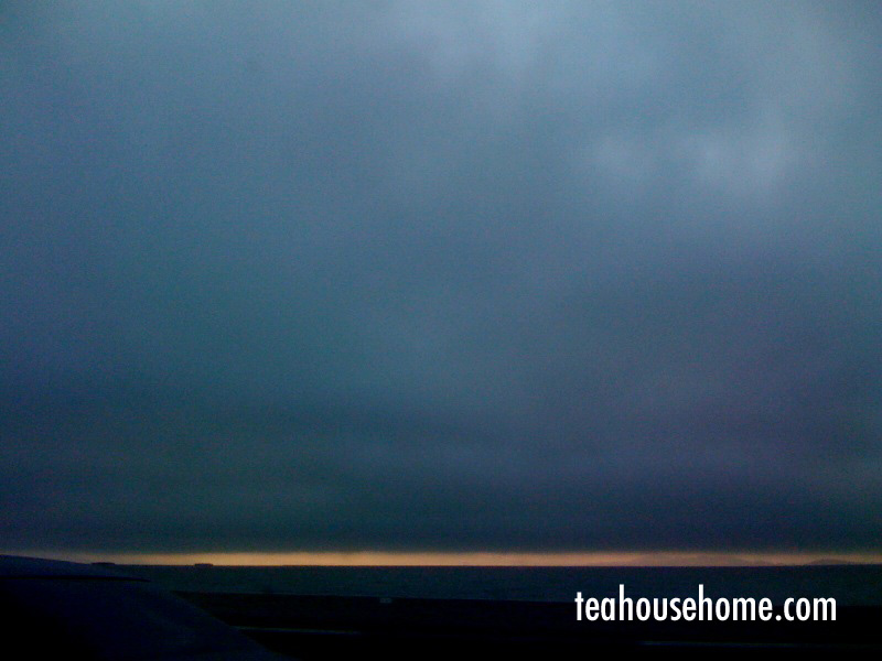 Low clouds over San Francisco Bay by A.E. Graves